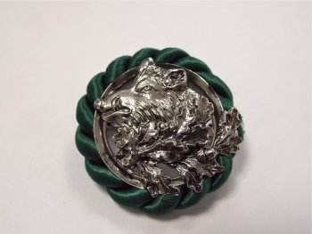 Broche sanglier en couronne