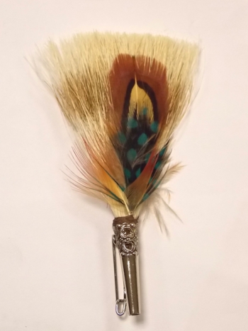 Broche poils sanglier