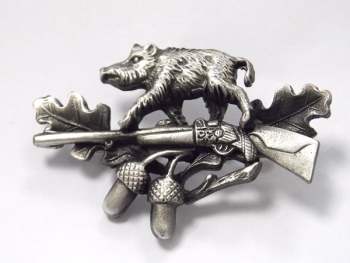 Broche sanglier au fusil