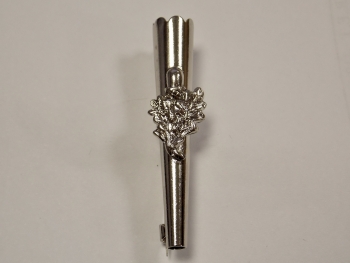 R�ceptacle porte plumes feuilles de ch�ne 43 mm ref 2