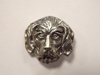 Broche t�te de chien